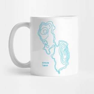 Serene Lakes V1 Mug